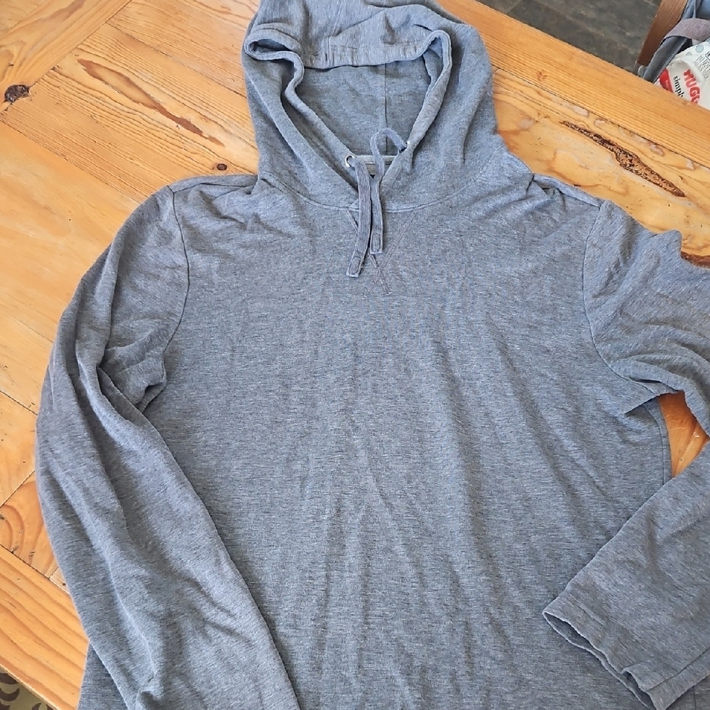Banana Republic Heather Gray Men's Hoodie